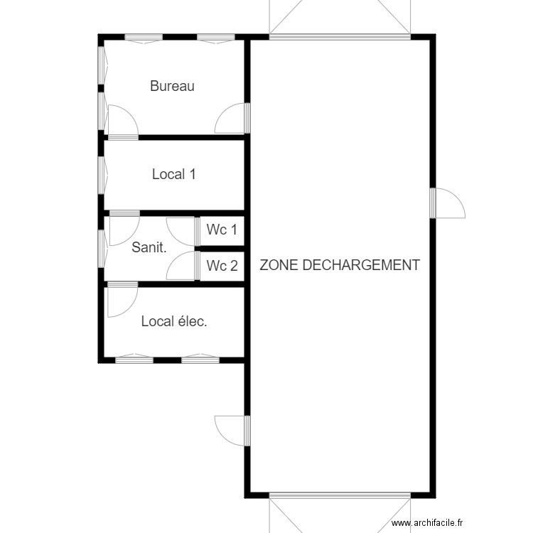 Bat Port. Plan de 0 pièce et 0 m2