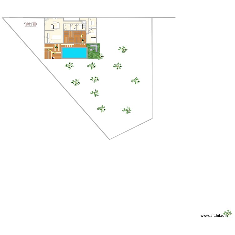 plan maison  caudete PROJET 2. Plan de 0 pièce et 0 m2