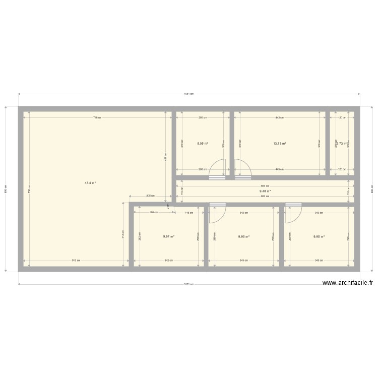 maison plan 120 m2 - Plan 8 pièces 112 m2 dessiné par marada2a
