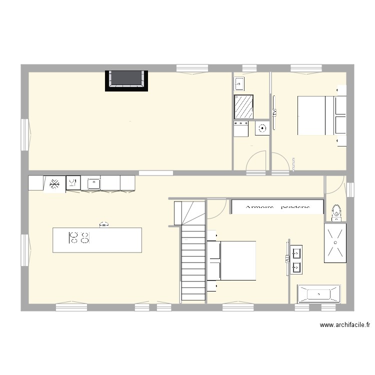 mauleon projet. Plan de 0 pièce et 0 m2