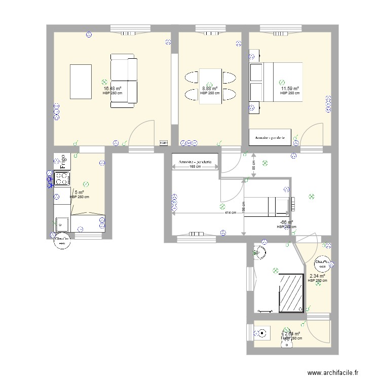 le chateau 1ier. Plan de 0 pièce et 0 m2