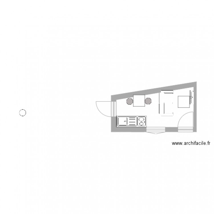 Plan cuisine. Plan de 0 pièce et 0 m2