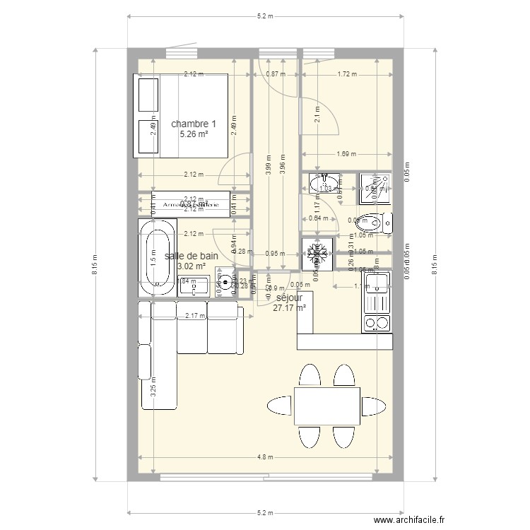 cap esterel 3308. Plan de 0 pièce et 0 m2