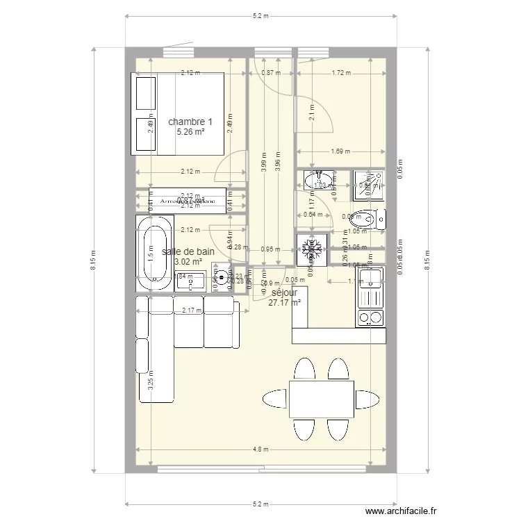 cap esterel 3308. Plan de 