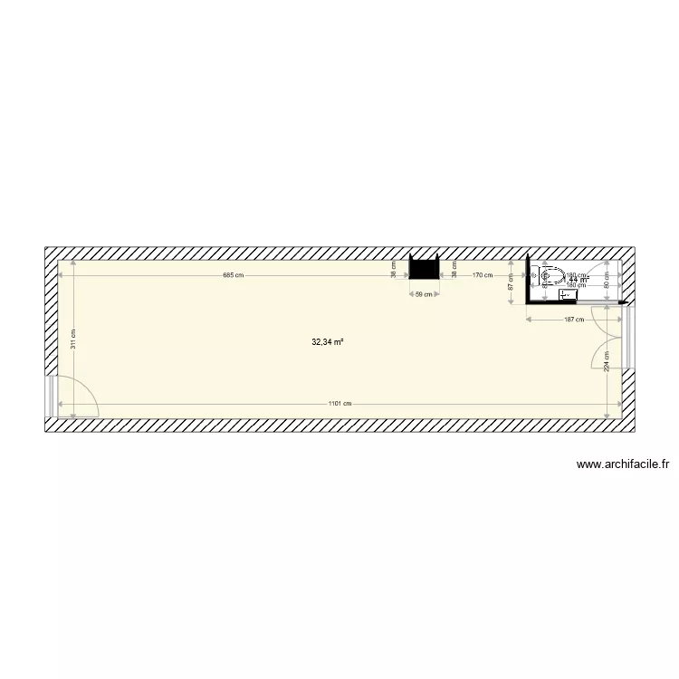 LABNI NADIA PLANS projet. Plan de 
