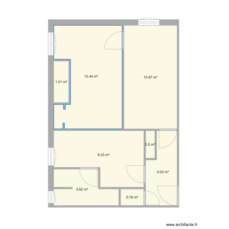 36 MIRABEAU. Plan de 