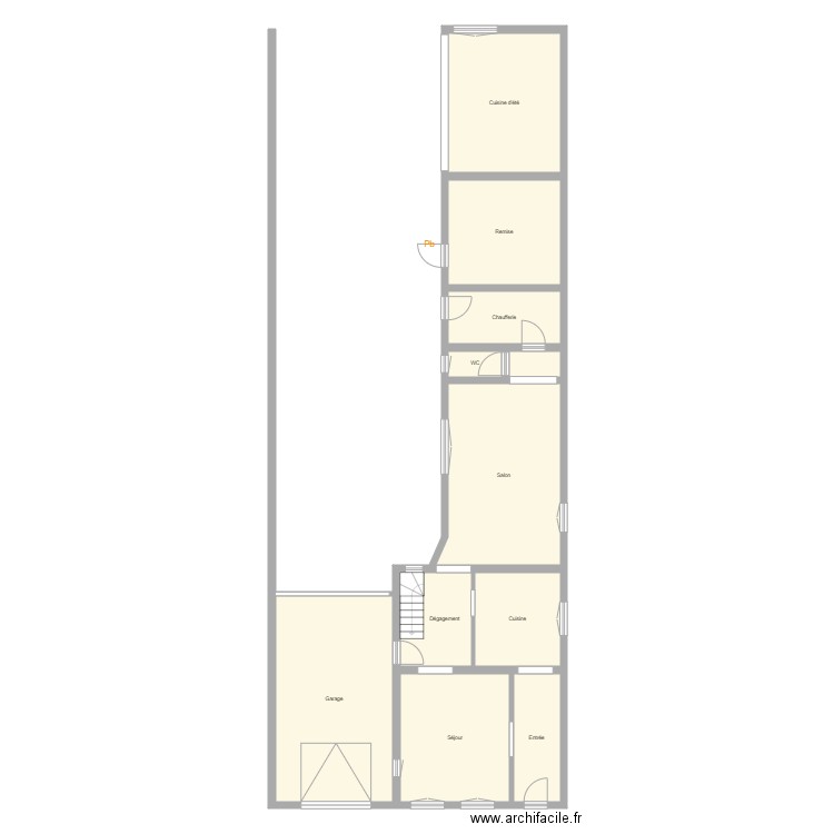 Croquis DA COSTA. Plan de 0 pièce et 0 m2