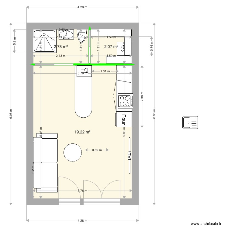 PLAN APART. Plan de 0 pièce et 0 m2