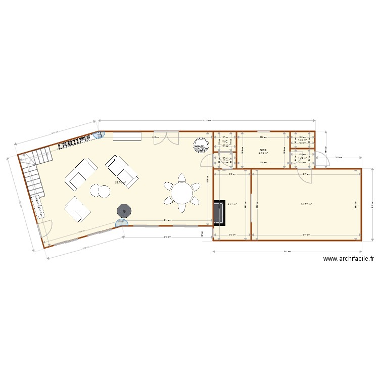 PLAN BATIMENTS 2 CH. Plan de 0 pièce et 0 m2