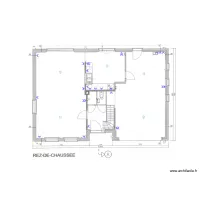 plan &eacute;lectrique maison rdc