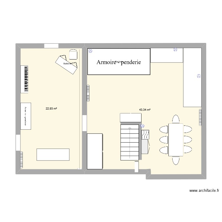 R1 Grange am1. Plan de 0 pièce et 0 m2