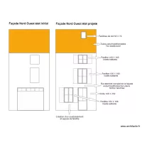 NIORT 13 Bis Plan de fa&ccedil;ades NO