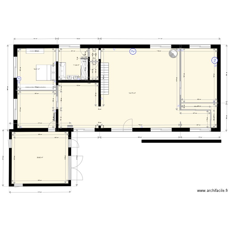 Maison Eybens PROJET. Plan de 0 pièce et 0 m2