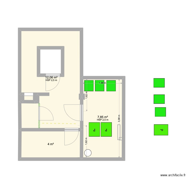 Local Poubelle 2022. Plan de 0 pièce et 0 m2