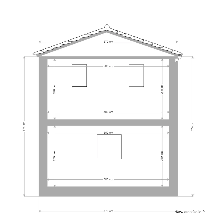 BERGERIE PIGNON OUEST 1 DEVIS. Plan de 