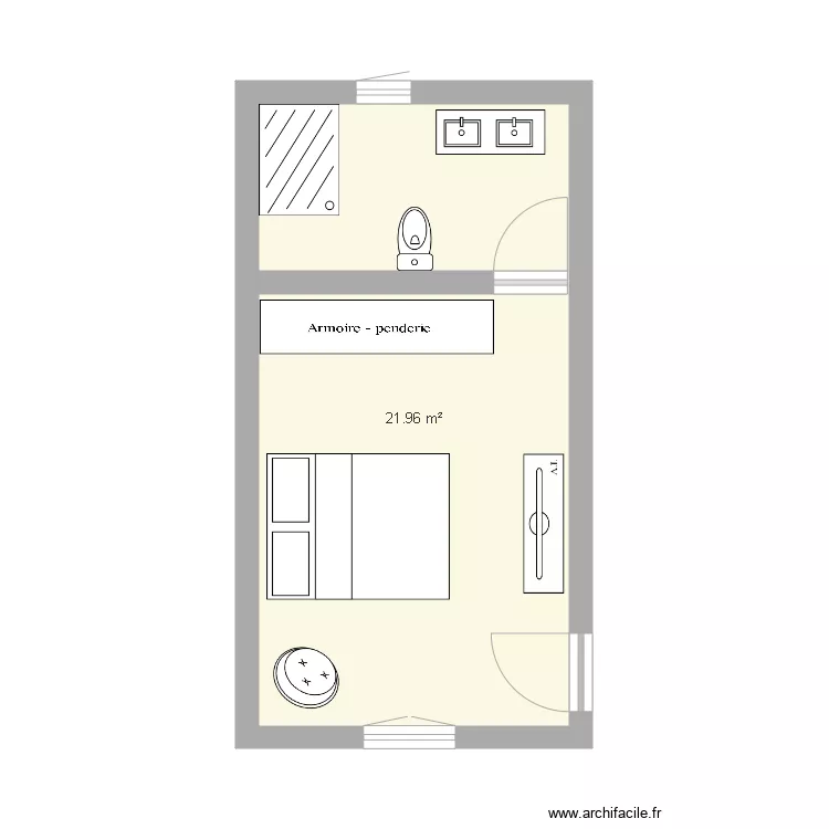 Projet extension Sautron. Plan de 