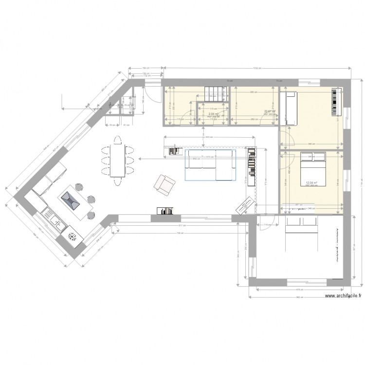 villa plein pied 16 juin 2018  plan3. Plan de 0 pièce et 0 m2
