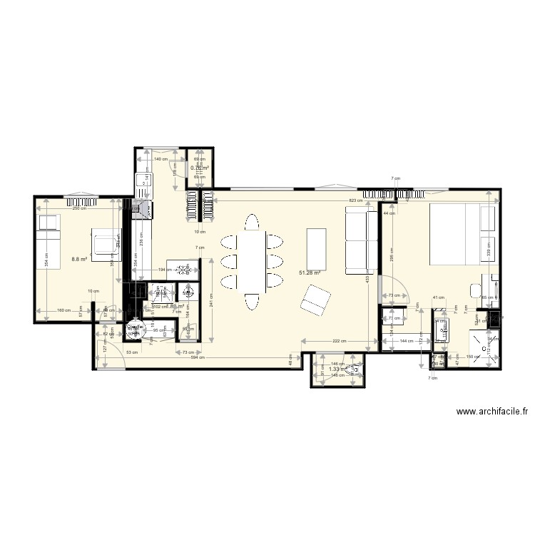 SAINT CLOUD BASE 1. Plan de 0 pièce et 0 m2