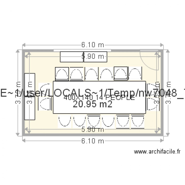 SIMPSON 14 PEOPLE. Plan de 0 pièce et 0 m2