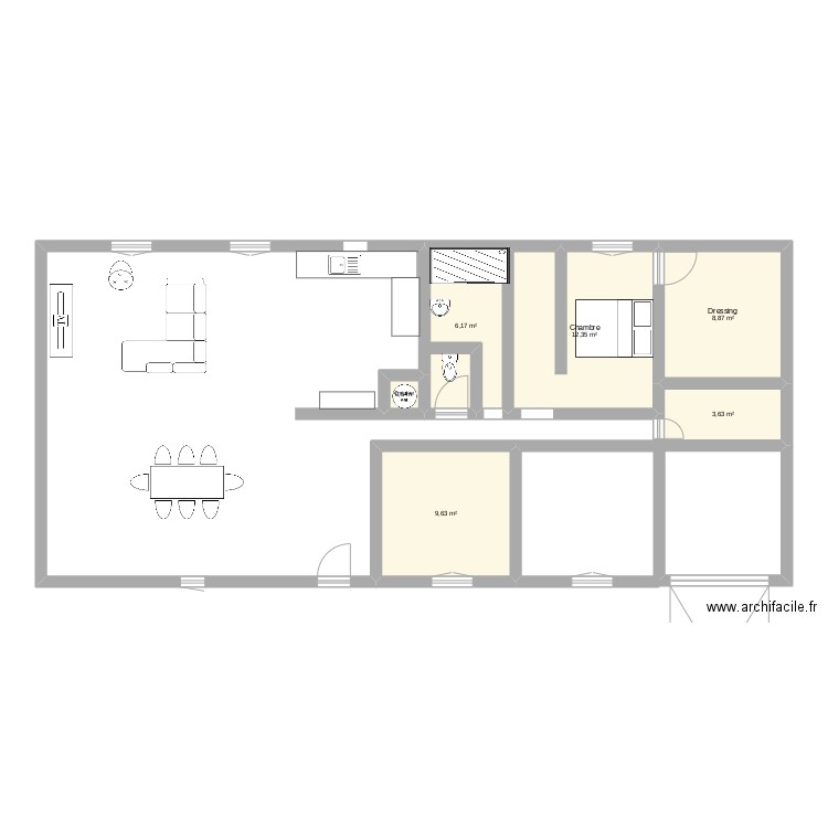 maison. Plan de 0 pièce et 0 m2