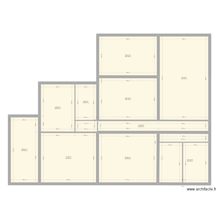 lamy RDC. Plan de 0 pièce et 0 m2