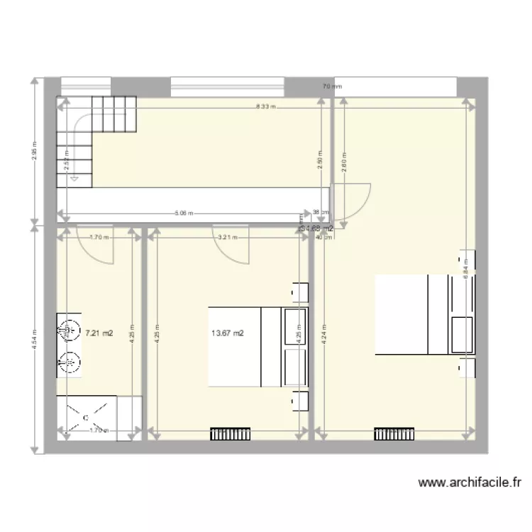 LOCAL SAINT CLAIR. Plan de 
