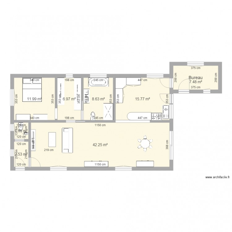 Maison Copie. Plan de 0 pièce et 0 m2