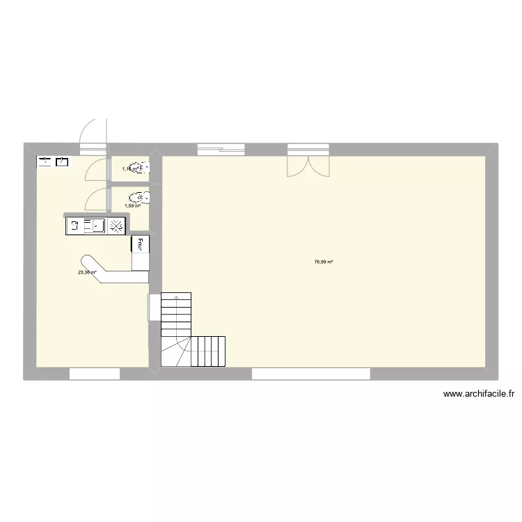 Fromagerie Grange 3 ter. Plan de 