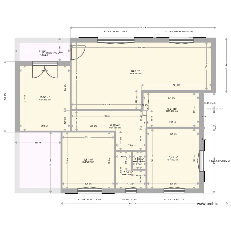 Michel 07 les vans. Plan de 0 pièce et 0 m2