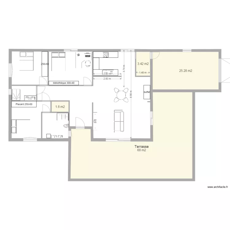 plan terrain en largeur 1. Plan de 