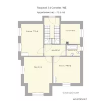 Plan de la maison niveau 1