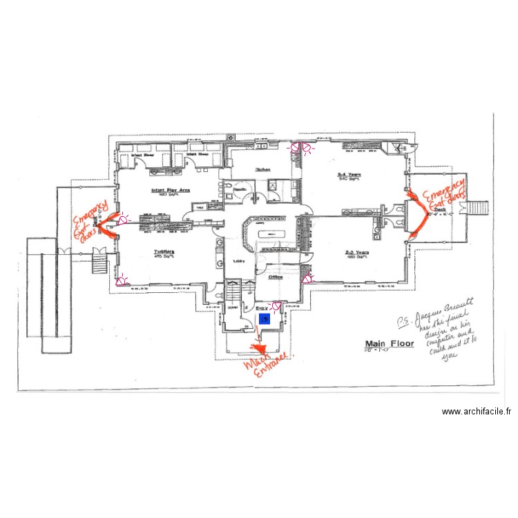 main waskaganish 1. Plan de 0 pièce et 0 m2