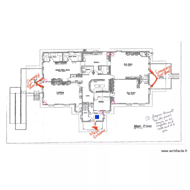 main waskaganish 1. Plan de 