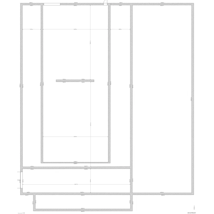 Cave Cop&eacute;. Plan de 