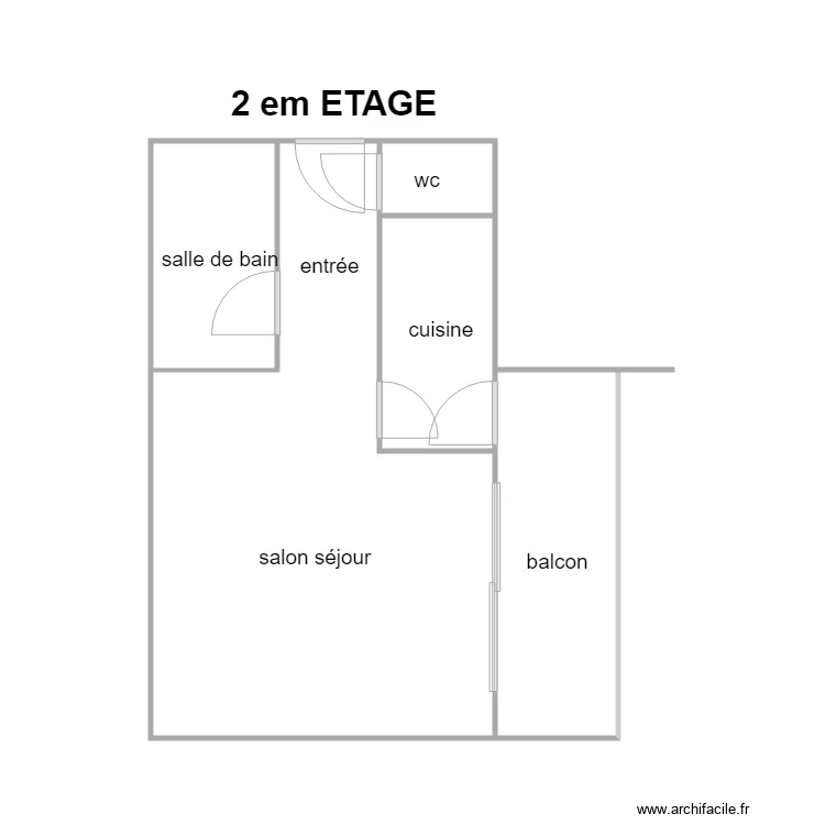 BOUTEILLER. Plan de BOUTEILLER. Plan de