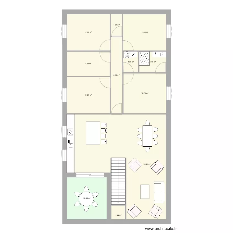 BOURBON LeBon. Plan de 