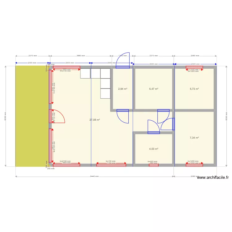 Элеонора 4м. Plan de 