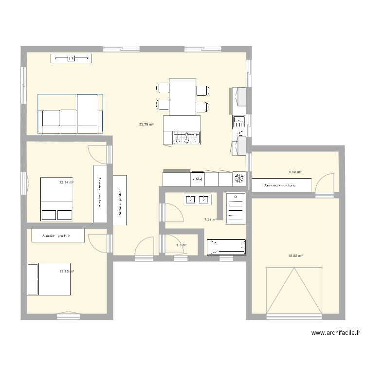 projet2. Plan de 0 pièce et 0 m2