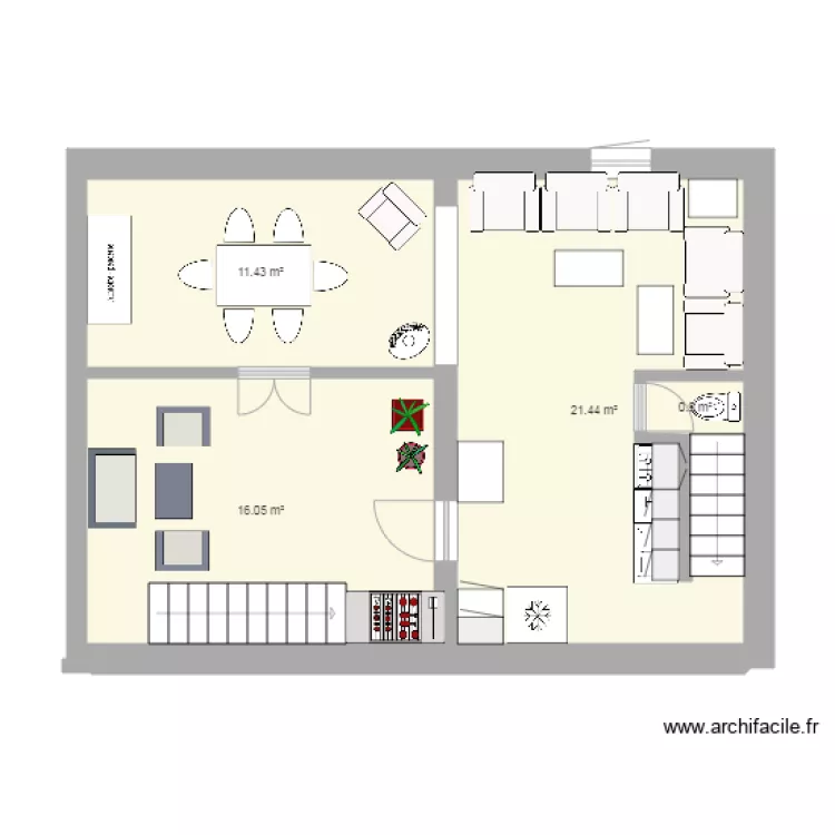1ermicanosaménagéDIMENSIONSavec pièces et wcdv. Plan de 1ermicanosaménagéDIMENSIONSavec pièces et wcdv. Plan de