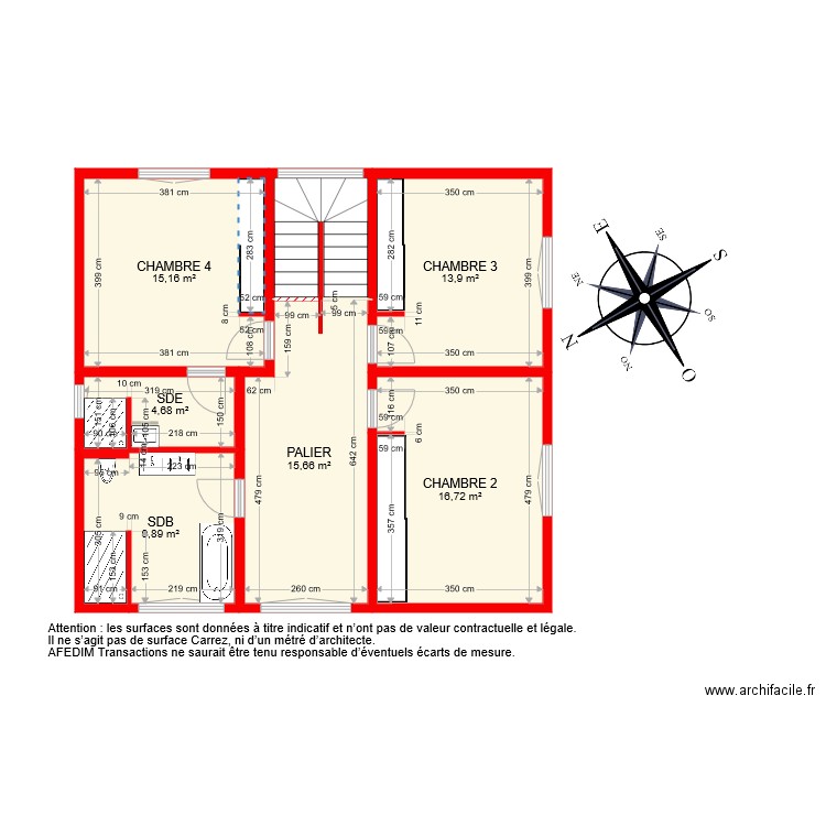 BI 6561 ETAGE . Plan de 0 pièce et 0 m2