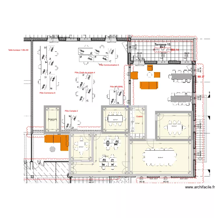 Lorient cuisine fermee v4. Plan de 
