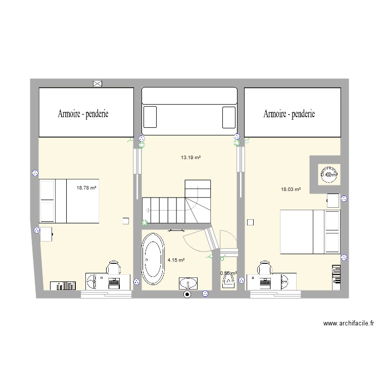 étage4. Plan de 0 pièce et 0 m2