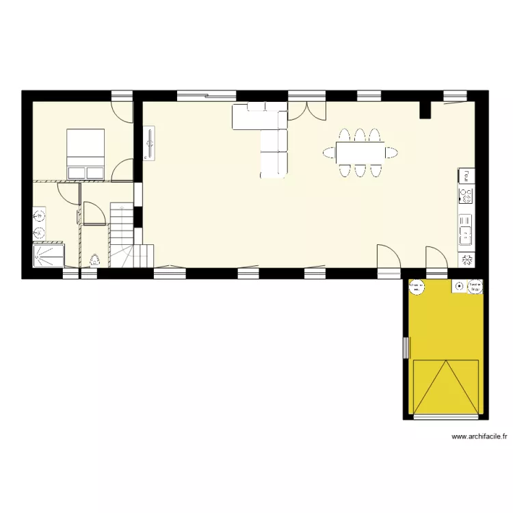 Maison mitoyenne 2. Plan de 