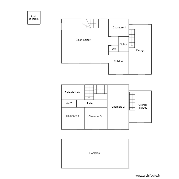 PLOBANNALEC COSCERIC. Plan de 