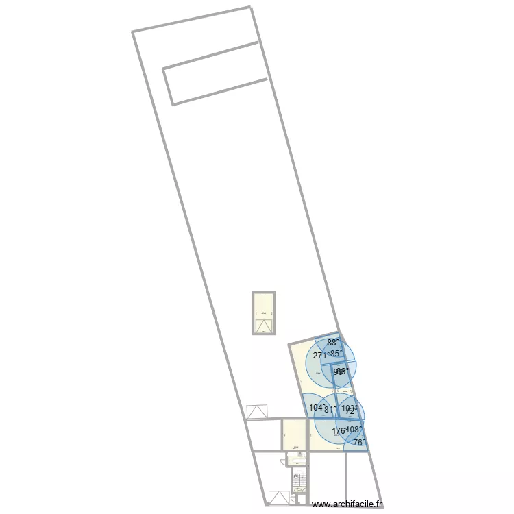 maison david. Plan de 