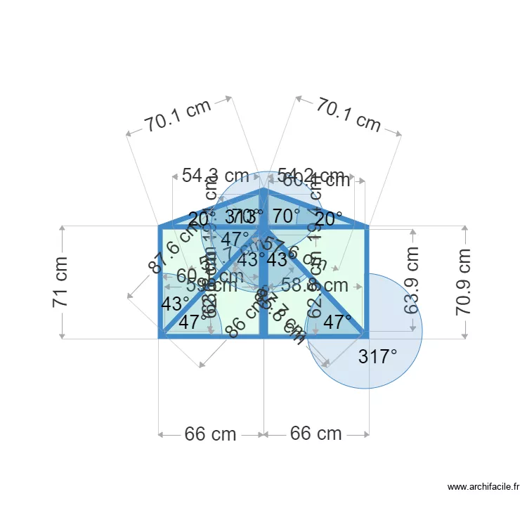 chassis jardin flan lateral 4. Plan de 