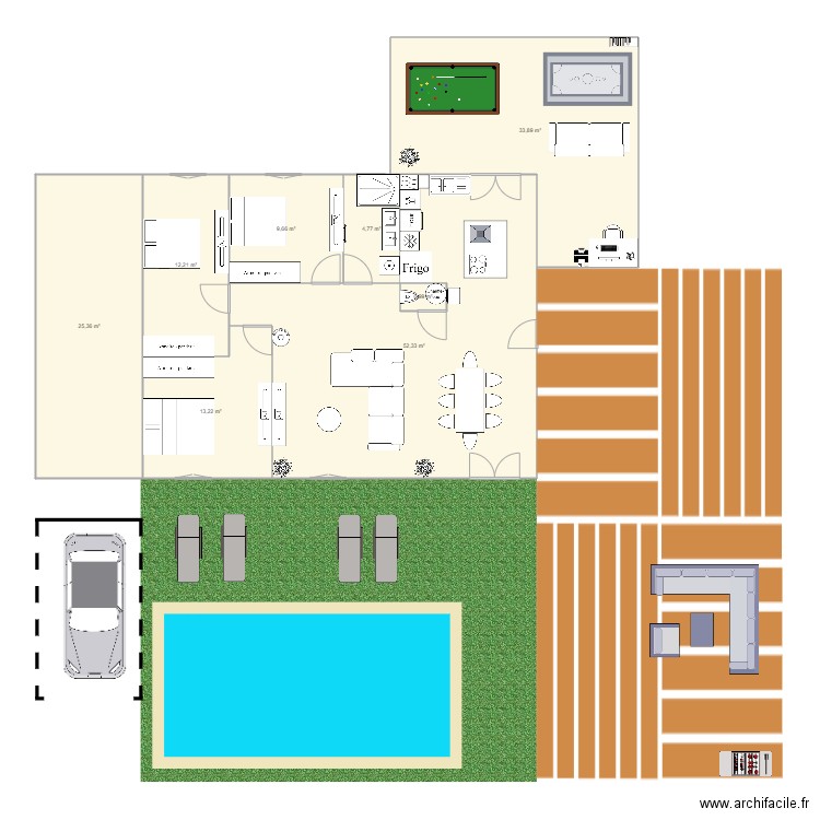 Maison juju. Plan de 0 pièce et 0 m2