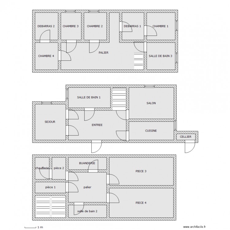 locatelli. Plan de 0 pièce et 0 m2
