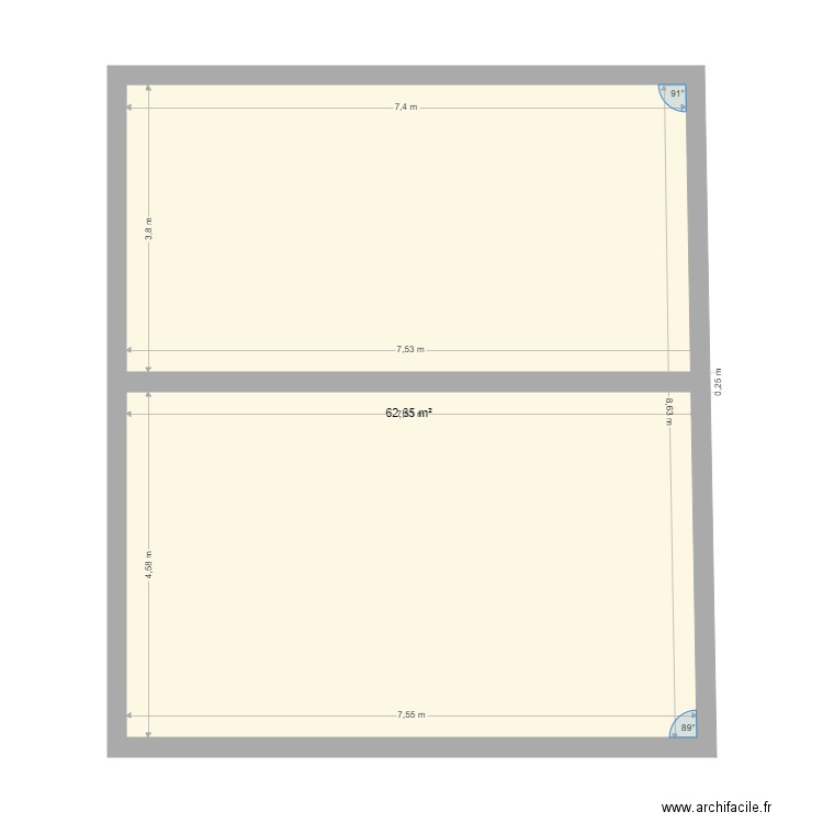 gites 2 et 3. Plan de 0 pièce et 0 m2