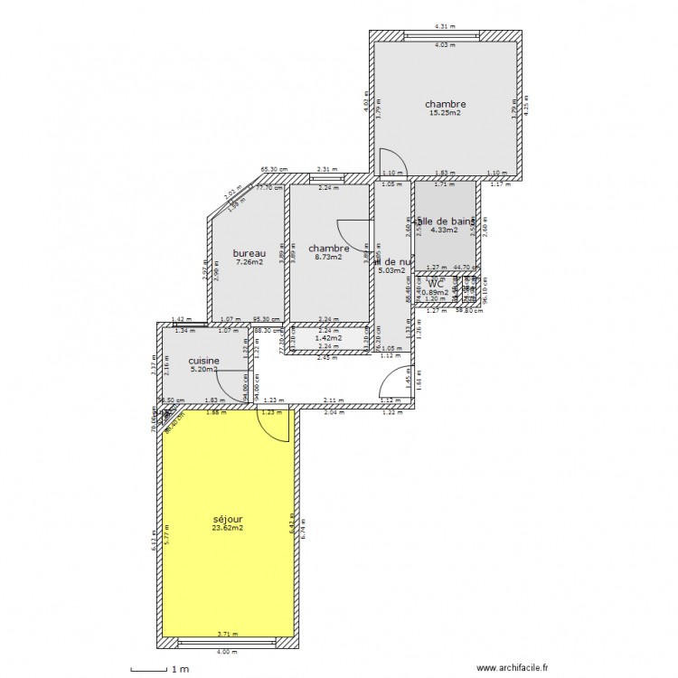 malibran.2et. Plan de 0 pièce et 0 m2